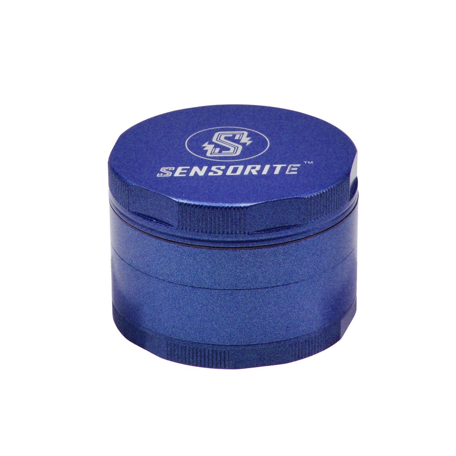 SENSORITE 2.5-inch Fully Non-stick Coated Aluminum Grinder with Smooth Finish & Double Blades Teeth - Sensorite